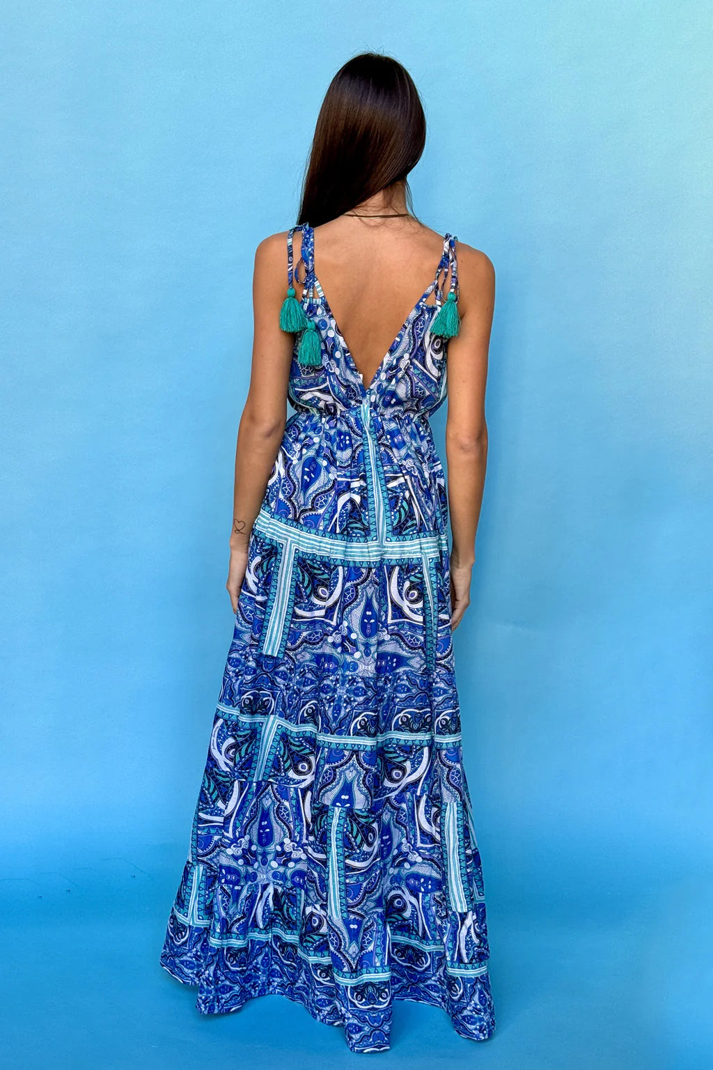 Long Dress With Straps