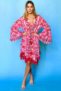Dress open at the front