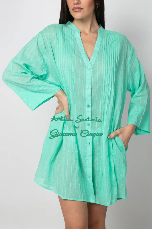 Front Open Dress