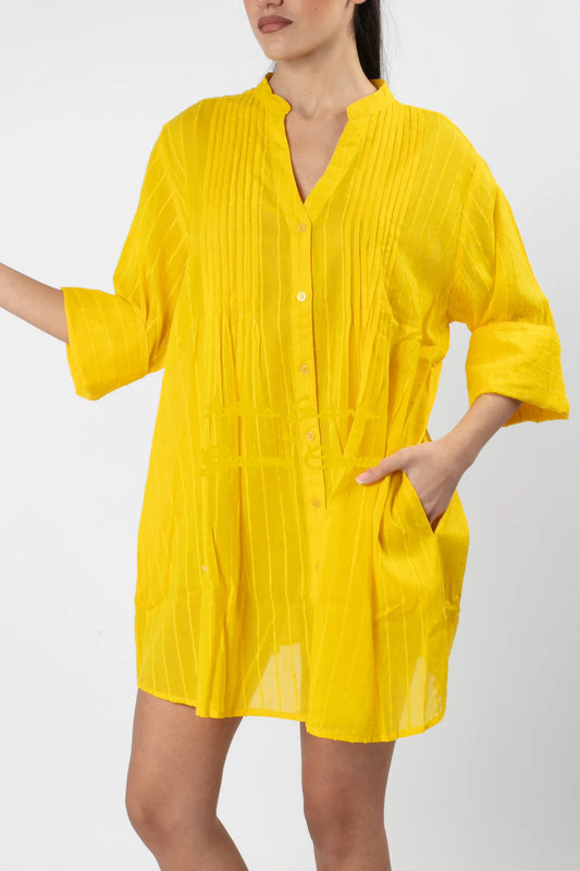 Short open  front dress