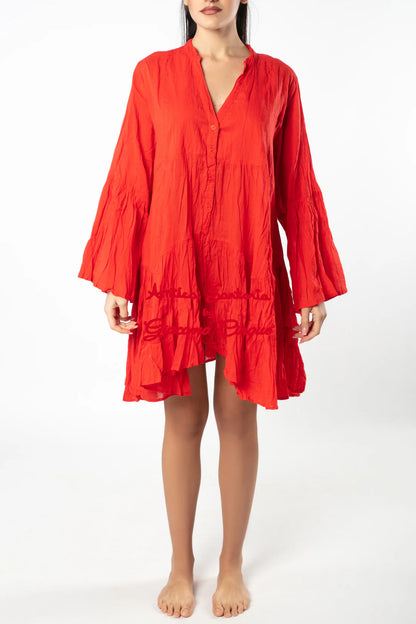 Short open front Dress