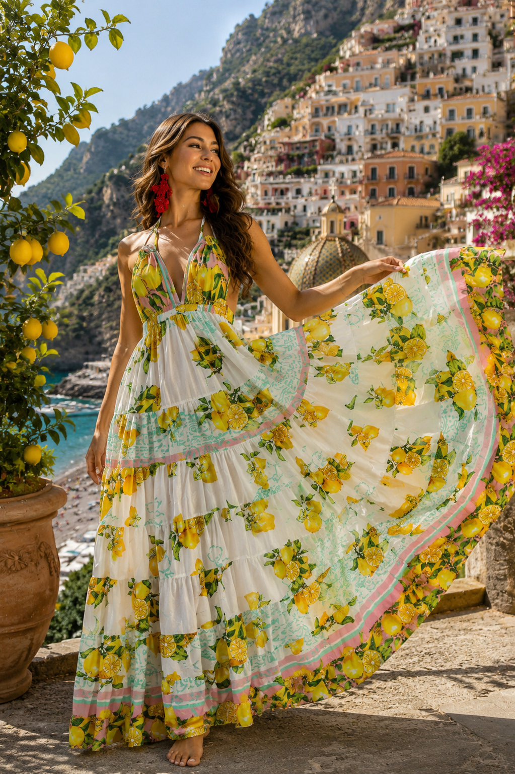 Lemon Grove Maxi Dress